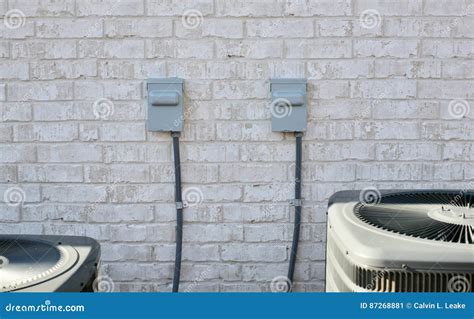 junction box for air conditioner|air conditioner outside electrical box.